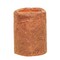 Burnt Orange Wax Battery Pillar Candle with Timer, Realistic Flickering Light